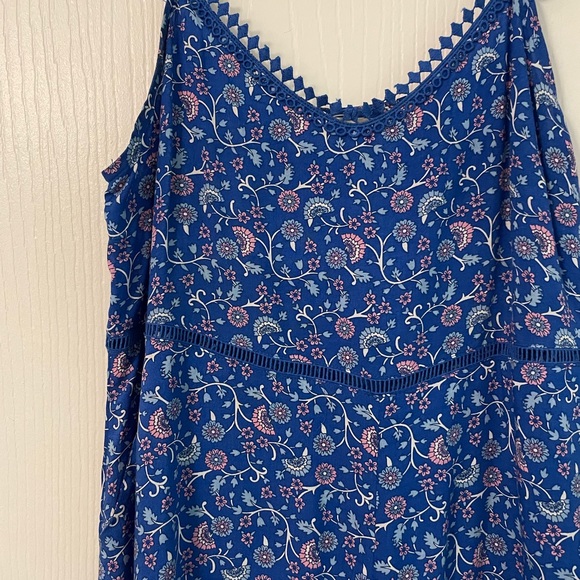 ASOS Blue Floral Romper - Picture 4 of 8